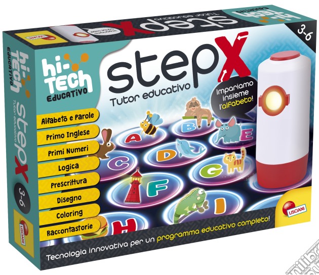 STEP-X TUTOR EDUCATIVO gioco di Lisciani