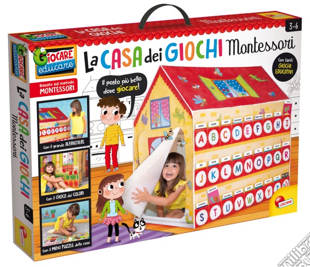 Lisciani: Montessori - La Mia Casa Dei Giochi Educativi gioco di Lisciani