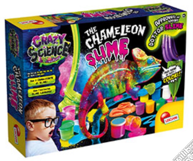 Lisciani: Crazy Science - Dottor Slime Camaleonte Tutti Colori gioco di Lisciani