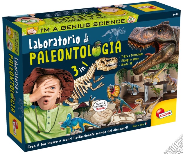 Lisciani: Piccolo Genio - Laboratorio Di Paleontologia gioco