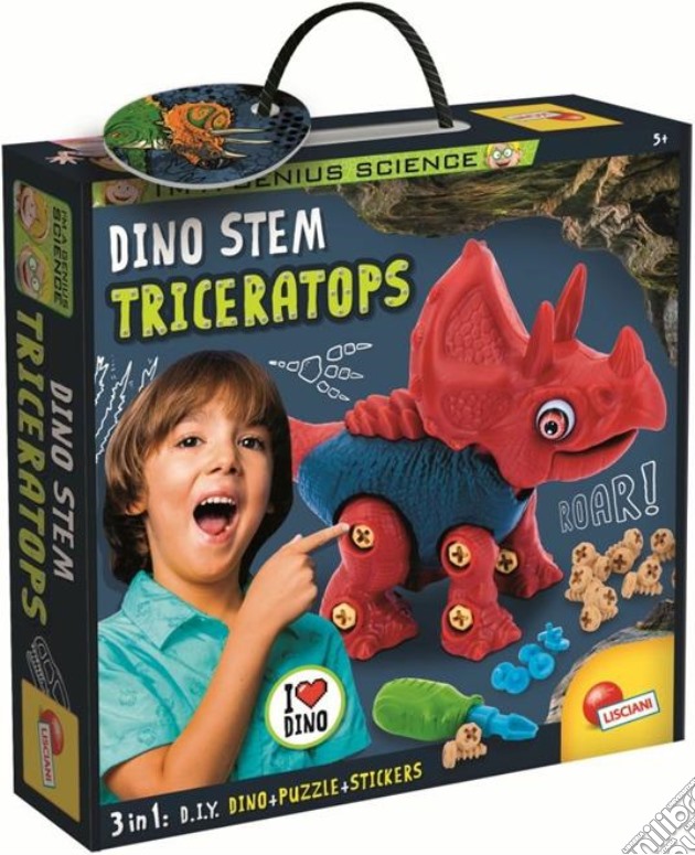 Lisciani: Piccolo Genio - Dino Stem Triceratops gioco