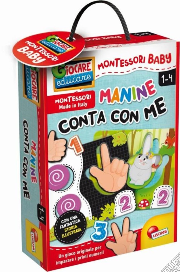 Lisciani: Montessori - Baby Manine Conta Con Me gioco