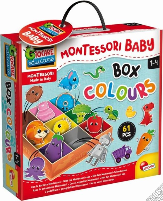 Lisciani: Montessori - Baby Bacheca Baby Color Box gioco