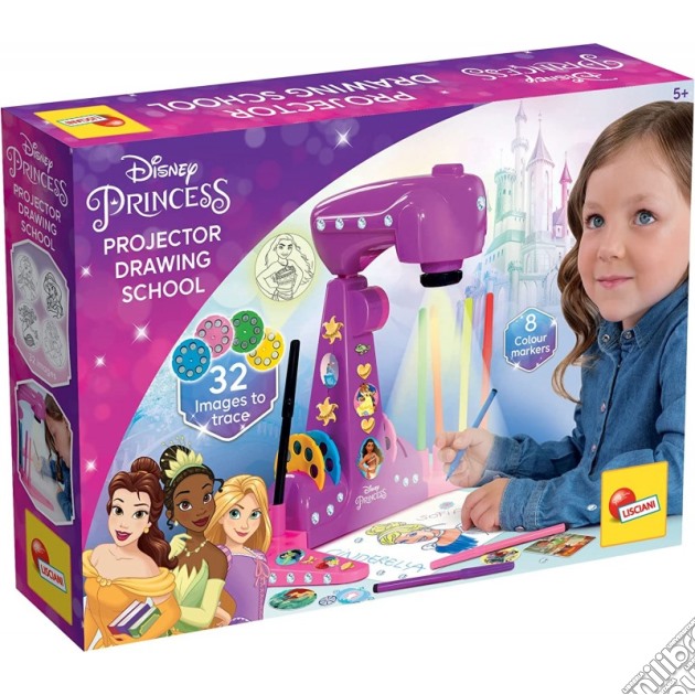Disney: Princess Projector Drawing School gioco di Lisciani