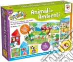 Lisciani: Carotina Maxi Animali E Ambienti giochi