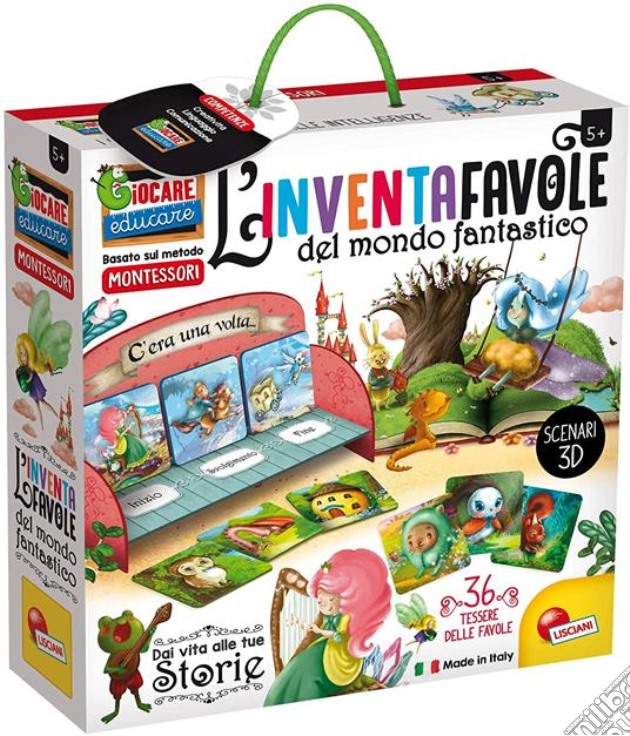 Lisciani: Montessori - L'Inventafavole Del Mondo Fantastico gioco