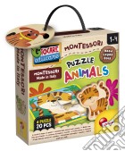 Lisciani: Montessori Baby - Legno Puzzle Baby Animals gioco