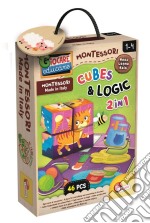 Lisciani: Montessori Baby - Legno Cubes And Logic