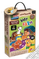 Lisciani: Montessori Baby - Legno Baby Farm giochi