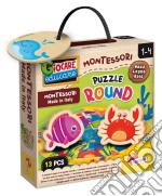 Lisciani: Montessori Baby - Legno Puzzle Round
