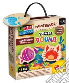 Lisciani: Montessori Baby - Legno Puzzle Round gioco