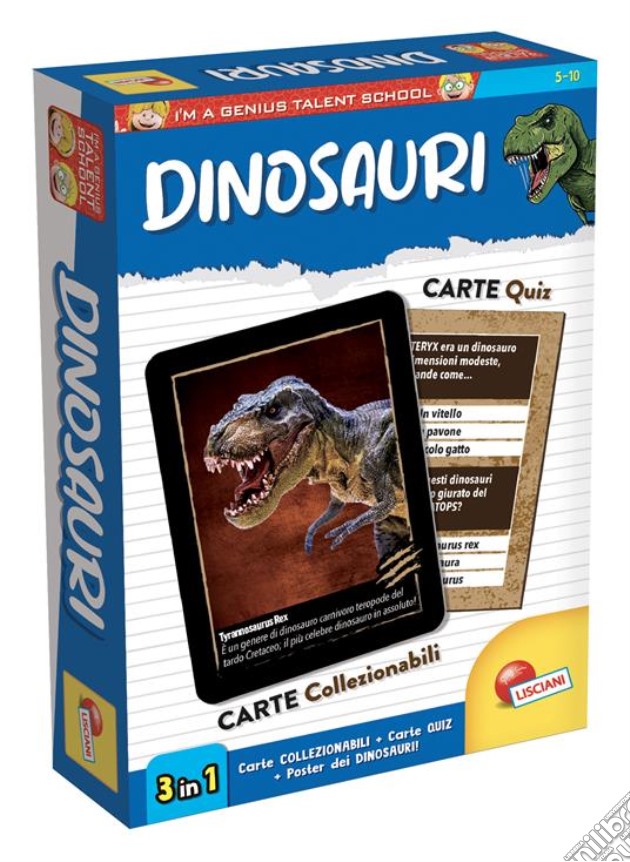 Lisciani: Piccolo Genio - Dinosauri gioco