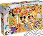 Disney: Lisciani - Puzzle Df Maxifloor 150 Disney 100 - Multicharacter