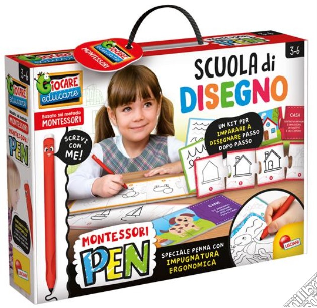 Lisciani: Montessori - Pen Scuola Di Disegno gioco