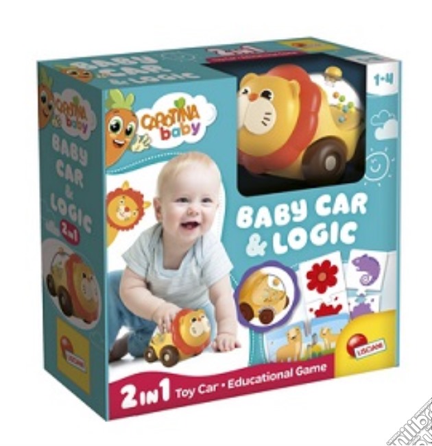 Lisciani: Carotina Baby - Lion Car & Logic gioco