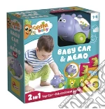 Lisciani: Carotina Baby - Hippo Car & Memo giochi