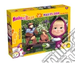 Masha E Orso: Lisciani - Masha Puzzle Df Maxifloor 24 giochi