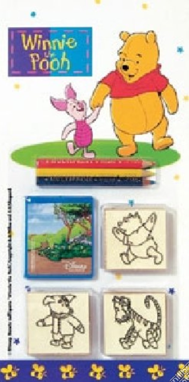Winnie The Pooh - Timbri (3 Pezzi) gioco di RAVENSBURGER