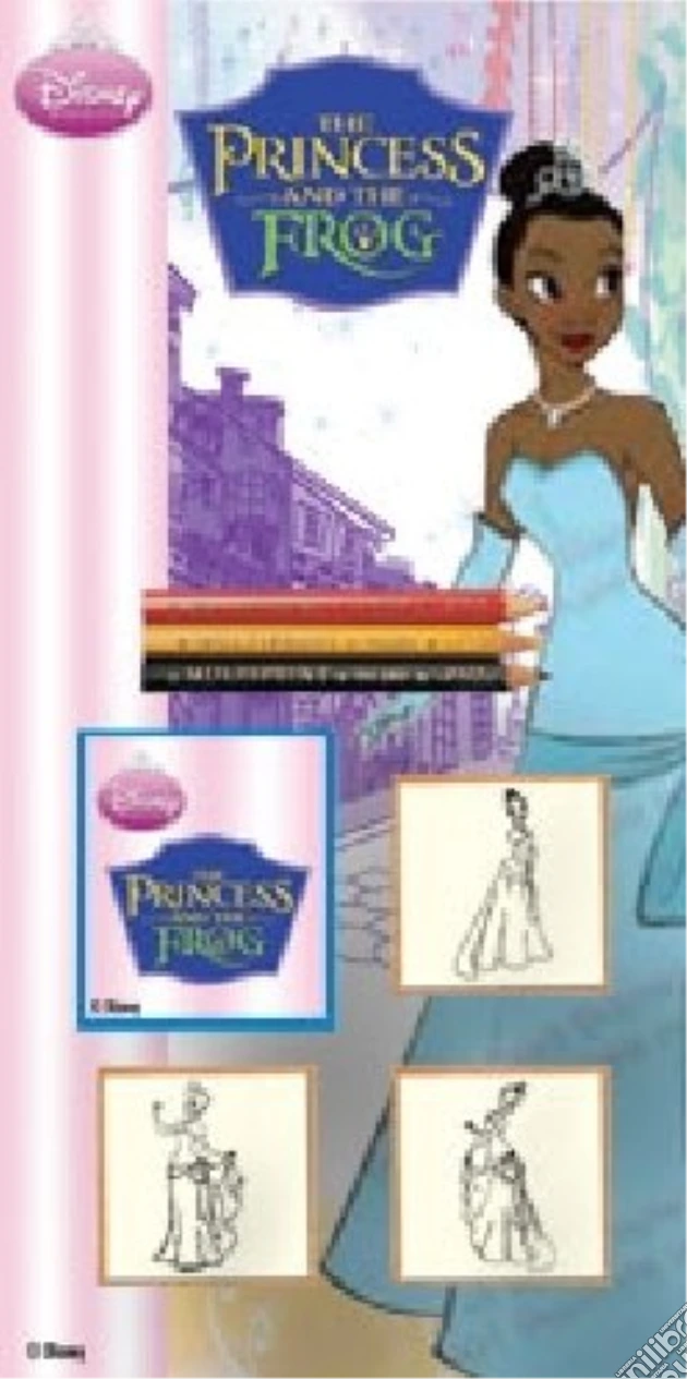 Timbri (3 Pcs) - La Principessa E Il Ranocchio gioco di RAVENSBURGER