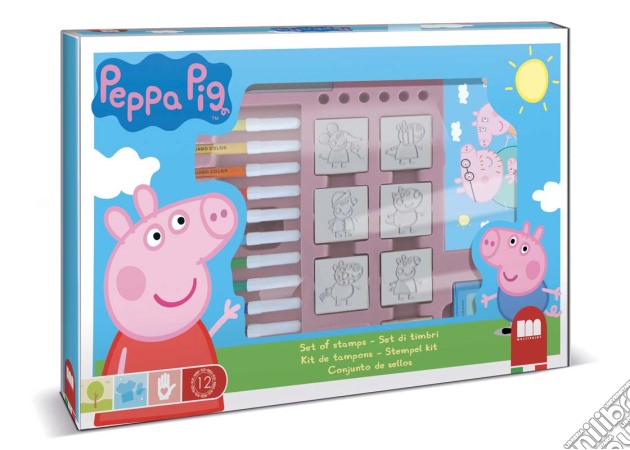 Valigiotto Timbri - Peppa Pig gioco di Multiprint