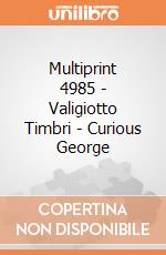 Multiprint 4985 - Valigiotto Timbri - Curious George gioco di Multiprint