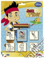 Disney: Multiprint - Jake Ed I Pirati Dell'Isola Che Non C'E' - Blister 5 Timbri -  giochi