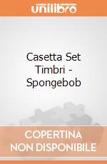 Casetta Set Timbri - Spongebob gioco di Multiprint