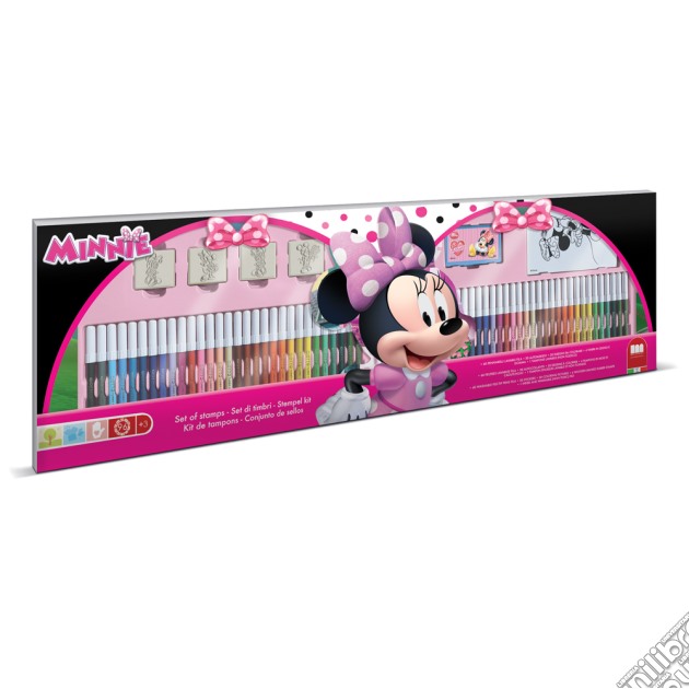 Mega Colouring 60 Pennarelli - Minnie gioco di Multiprint