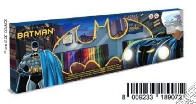 Mega Colouring 60 Pennarelli - Batman gioco di Multiprint