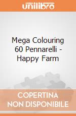 Mega Colouring 60 Pennarelli - Happy Farm gioco di Multiprint