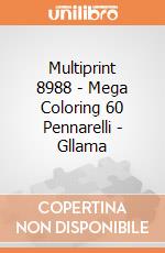 Multiprint 8988 - Mega Coloring 60 Pennarelli - Gllama gioco di Multiprint