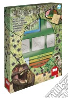 Multiprint 27220 - Box 4 Timbri - Dinosauri gioco di Multiprint