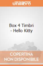 Box 4 Timbri - Hello Kitty gioco di Multiprint