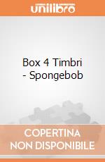 Box 4 Timbri - Spongebob gioco di Multiprint