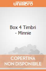 Box 4 Timbri - Minnie gioco di Multiprint