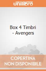 Box 4 Timbri - Avengers gioco di Multiprint
