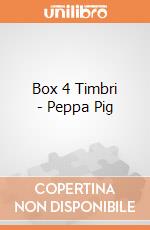 Box 4 Timbri - Peppa Pig gioco di Multiprint