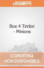 Box 4 Timbri - Minions gioco di Multiprint