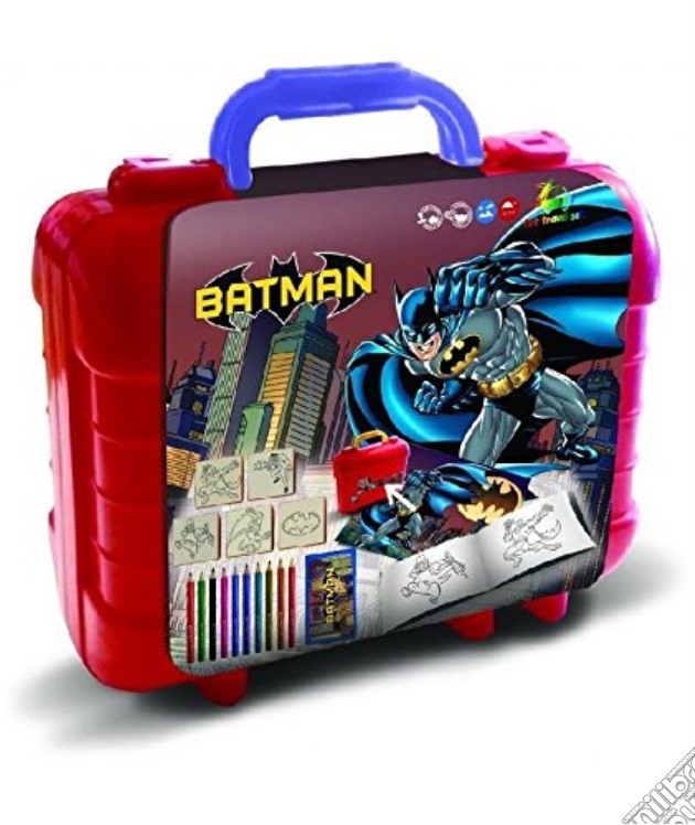 Travel Set Timbri - Batman gioco di Multiprint
