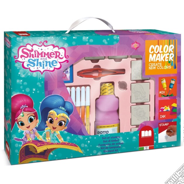 Multiprint 46949 - Color Maker - Shimmer & Shine gioco di Multiprint