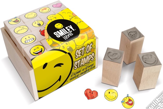 Mini Timbri - Smiley World gioco di Multiprint