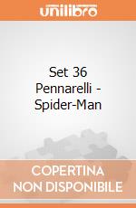 Set 36 Pennarelli - Spider-Man gioco di Multiprint