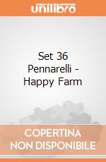 Set 36 Pennarelli - Happy Farm gioco di Multiprint
