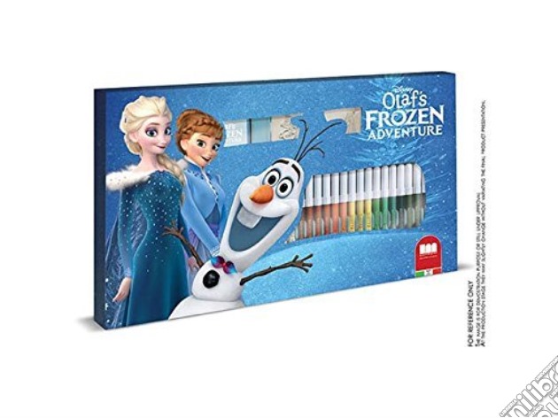 Set 36 Pennarelli - Frozen - Le Avventure Di Olaf gioco di Multiprint