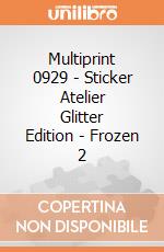 Multiprint 0929 - Sticker Atelier Glitter Edition - Frozen 2 gioco di Multiprint