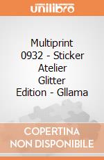Multiprint 0932 - Sticker Atelier Glitter Edition - Gllama gioco di Multiprint