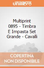 Multiprint 0895 - Timbra E Impasta Set Grande - Cavalli gioco di Multiprint