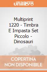 Multiprint 1220 - Timbra E Impasta Set Piccolo - Dinosauri gioco di Multiprint