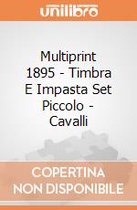 Multiprint 1895 - Timbra E Impasta Set Piccolo - Cavalli gioco di Multiprint