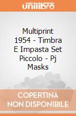 Multiprint 1954 - Timbra E Impasta Set Piccolo - Pj Masks gioco di Multiprint